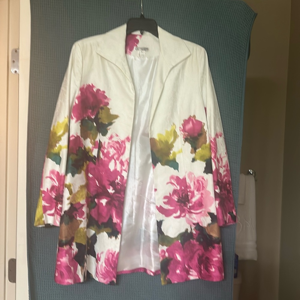 Grace Chang size M floral jacket